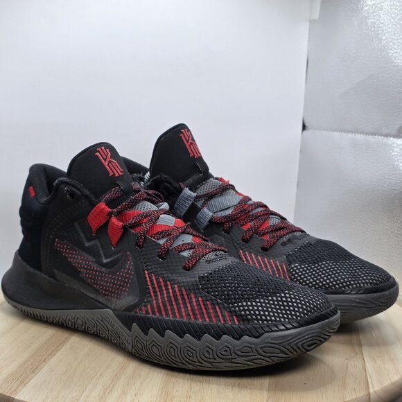Nike Kyrie Flytrap V Sneakers Mens 10.5 Black Red CZ4100-003 - Picture 4 of 9
